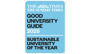 Logo for the Sustainable University of the Year 2025