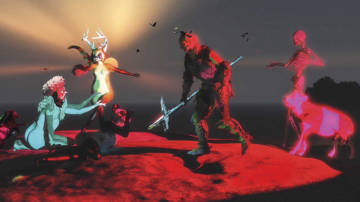 Art work by John Russell