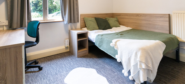 Upgraded room in St George's Halls