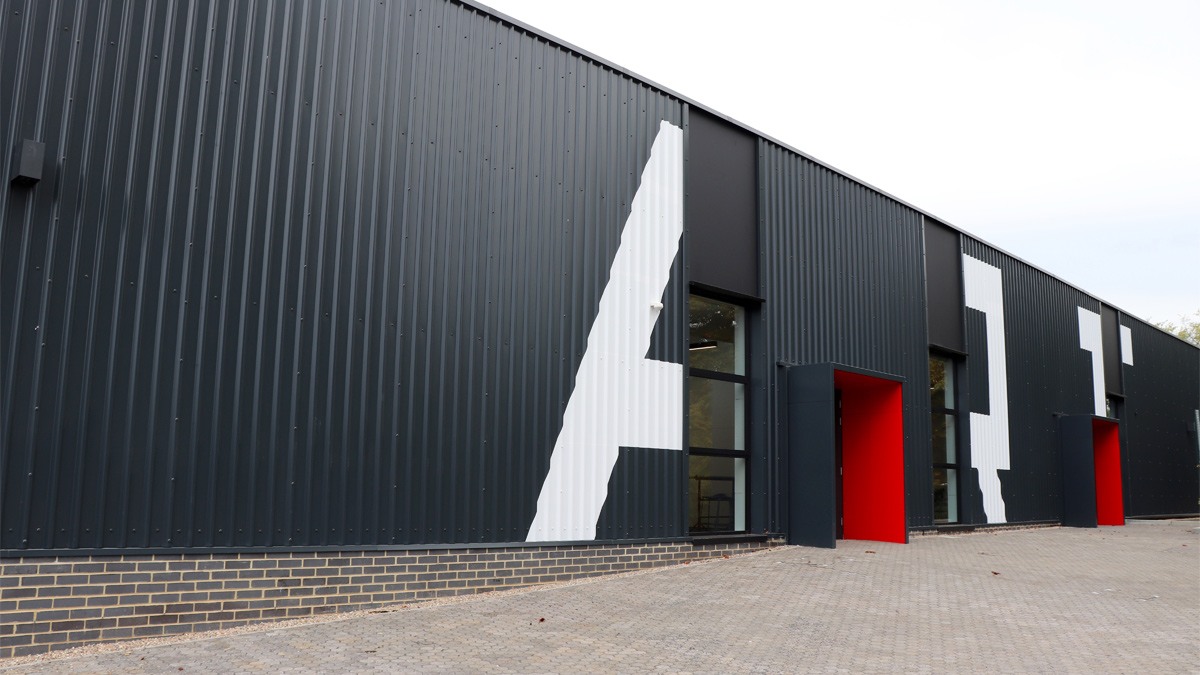 The new art building